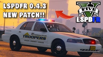 LSPDFR 0.4.3 NEW PATCH!! - New Computer+ Mod - State Trooper (Based off Alaska) Ep. 631