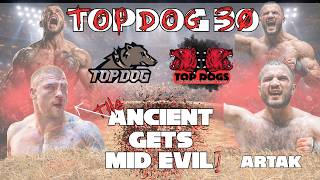 GOING MID-EVIL: Jaw shattering jabs &amp; nose crushing combos. Creates CHOAS 1/2 way through 2nd rnd.