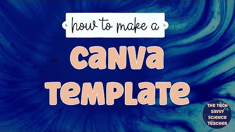 How To Make a Canva Template