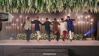 Biba Nachdi x Aaj Ki Party | Friends performance | Sangeet Choreography | Natya Social