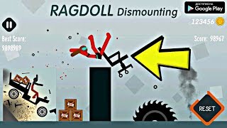 НОВАЯ ЛУЧШАЯ ИГРА СИМУЛЯТОР ФИЗИКИ НА АНДРОИД ОБЗОР RAGDOLL DISMOUNTING ANDROID GAMEPLAY screenshot 4