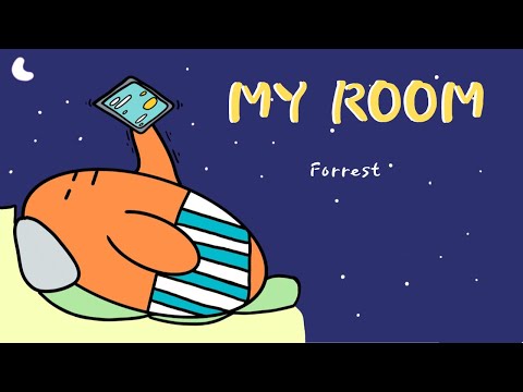 너가 보고 싶지만 오늘은 그냥 집에 있을래🛌 / Forrest - My Room w/ Wizard Island [가사/해석/eng/kor/한글/lyrics]