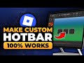 Custom Hotbar Roblox Studio (FAST & EASY) | How To Make a Custom Hotbar in Roblox Studio