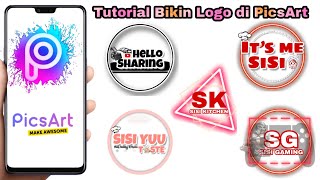 Cara Membuat Logo di PicsArt Gratis | Tutorial Membuat Logo Di HP Android Mudah