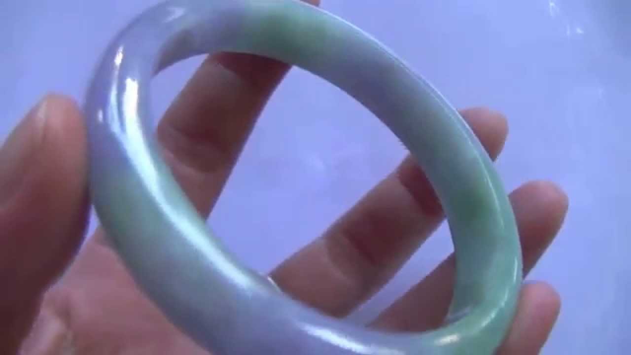 高級翡翠バングル 藤 むらさきに咲く – 翡翠市場からの便り