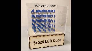 Making off 5x5x5 LED Cube