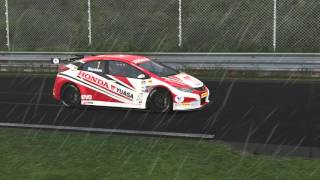 rFactor2 rain test