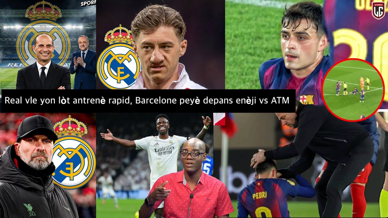 Fred sou actualités Real Madrid ak Barcelone, nouvo antrenè, Pedri peye konsekans match vs AT Madrid