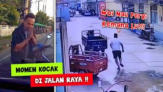KOCAK!! Motor Kabur Saat Lagi Dimandiin | Deretan Momen Tak Terduga Di Jalan Raya