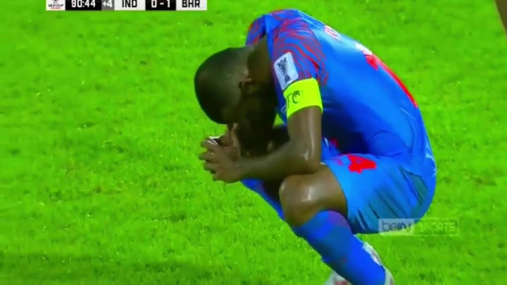 شاهد...ملخص مباراة البحرين و الهنذ 0؛1 تآهل البحرين كاس ٱسيا