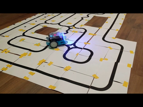 Line Follower (mBot) with Rails