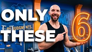 The Only 6 Machines You Need At Crunch Gym (Full Beginner Workout) Update