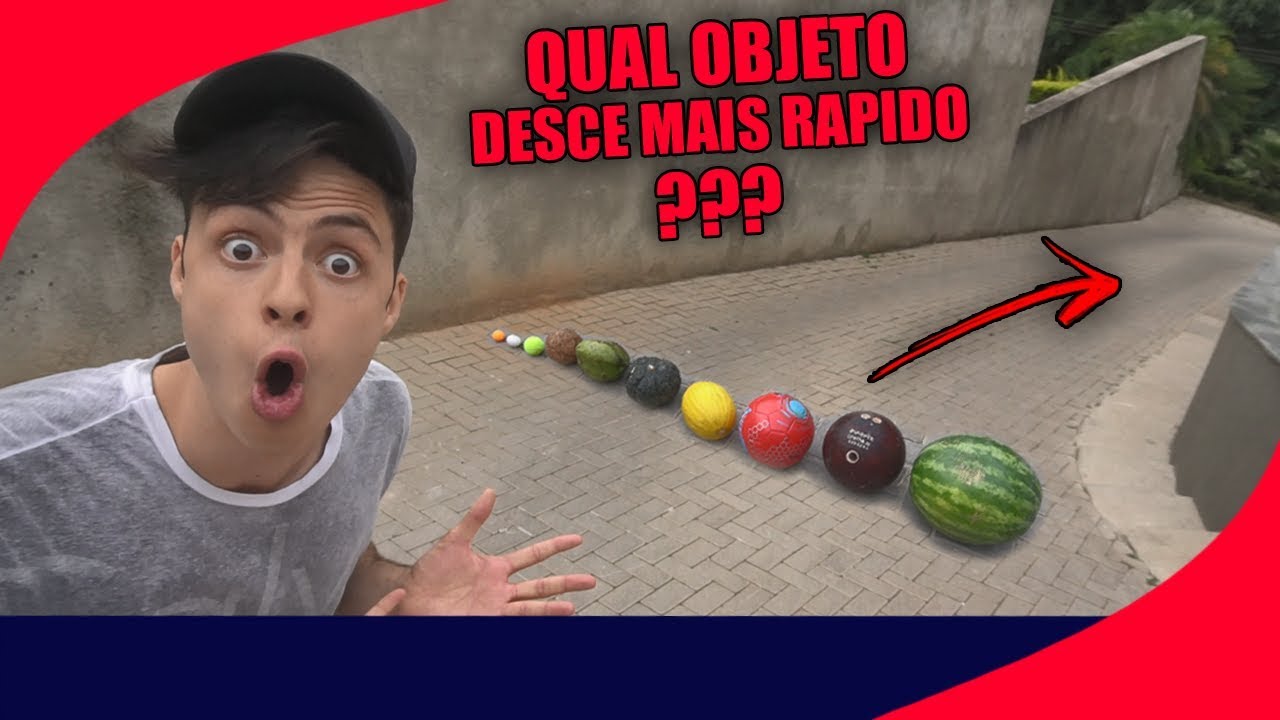 ME SURPREENDI COM O OBJETO QUE DESCEU MAIS RÁPIDO A RAMPA! desafio super regiones capitulo 60
