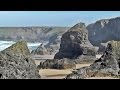 Relaxing Scenes and Sounds of Cornwall - Bedruthan Steps