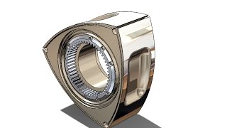 Famous SolidWorks Tutorial #272 : Wankel rotor Wealth