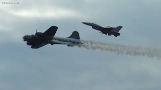 Sanicole Airshow 2024 B-17 Flying Fortress Sally B Iconic Historical Bomber G-Bedf