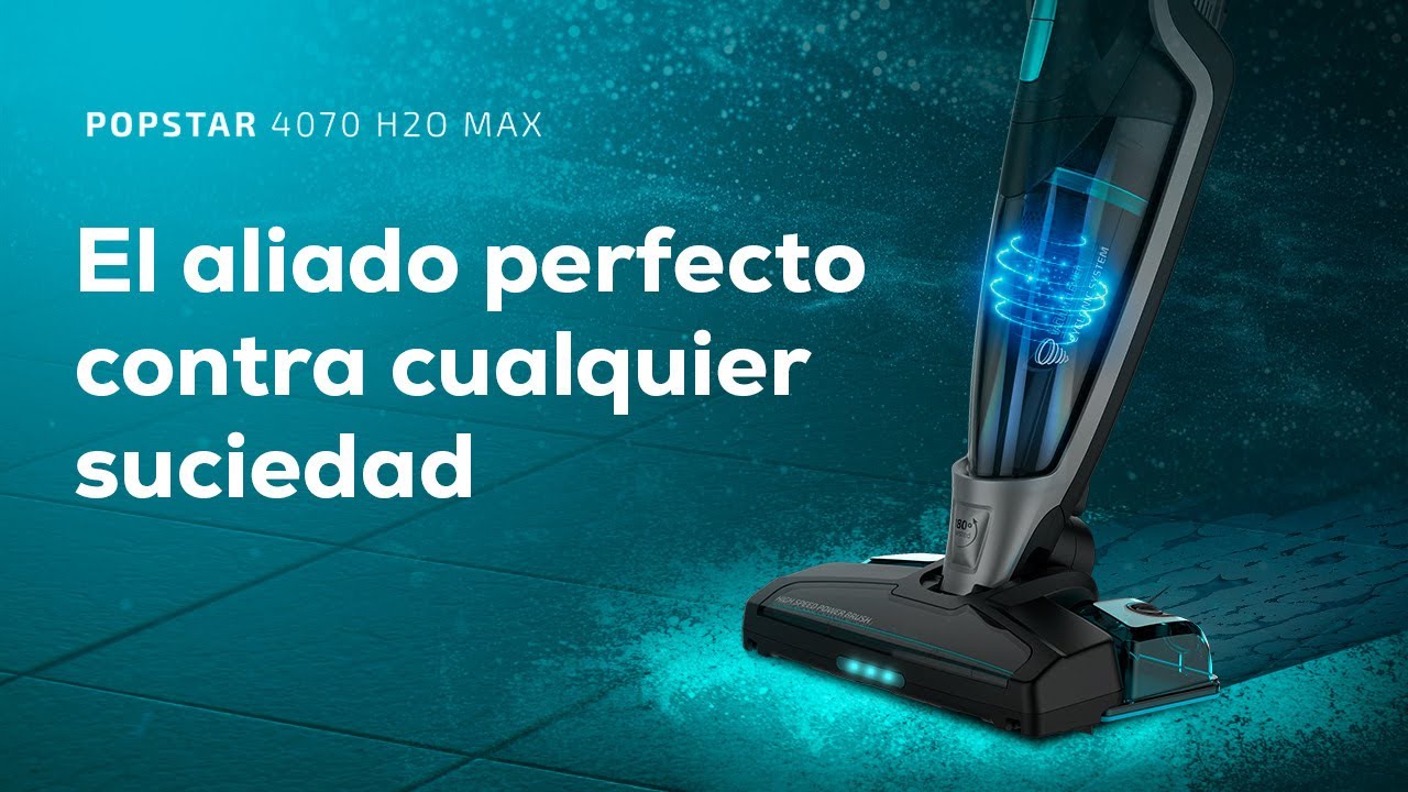 Cecotec Conga Popstar 4070 H2O MAX Aspirador Vertical 4 en 1 40.7V