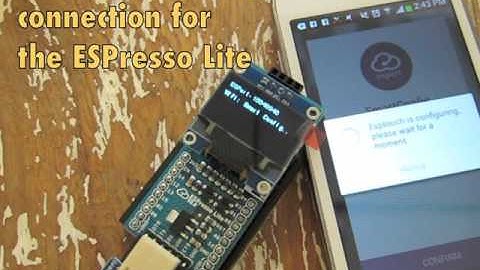 How to set up Wi-Fi connection using ESPert SmartConfig app