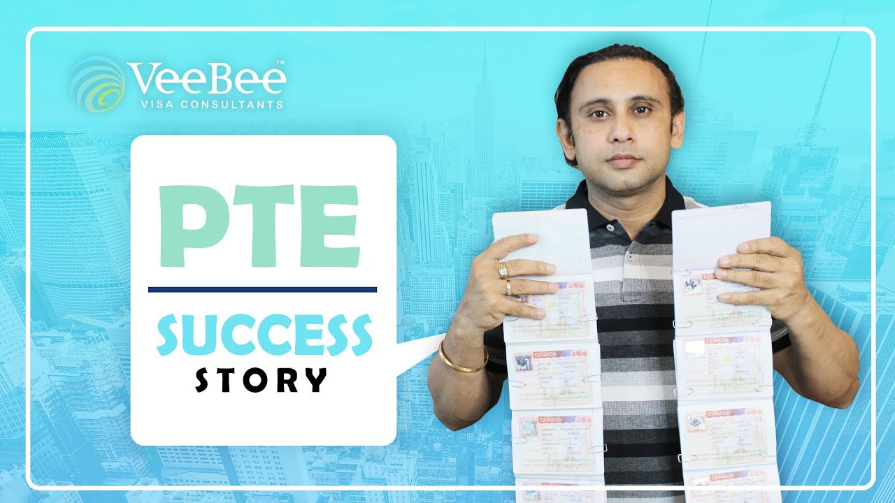 PTE SUCCESS STORY| PTE VISA TREND| AMIT BUNDELA| VEE BEE VISA - YouTube