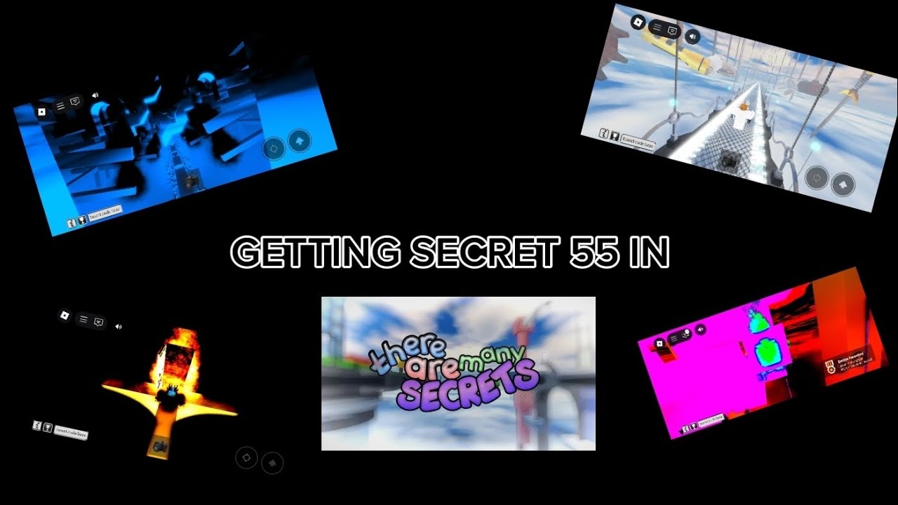 GETTING SECRET 55 IN THERE ARE MANY SECRETS | ROBLOX