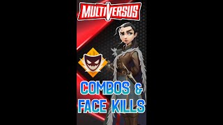 Arya Stark Combos are INSANE | Wolf Girl #Multiversus #shorts