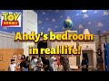 Toy Story - Andy’s bedroom in real life.