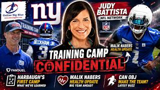 Inside the NY Giant with Judy Battista: Giants Training Camp Storylines!