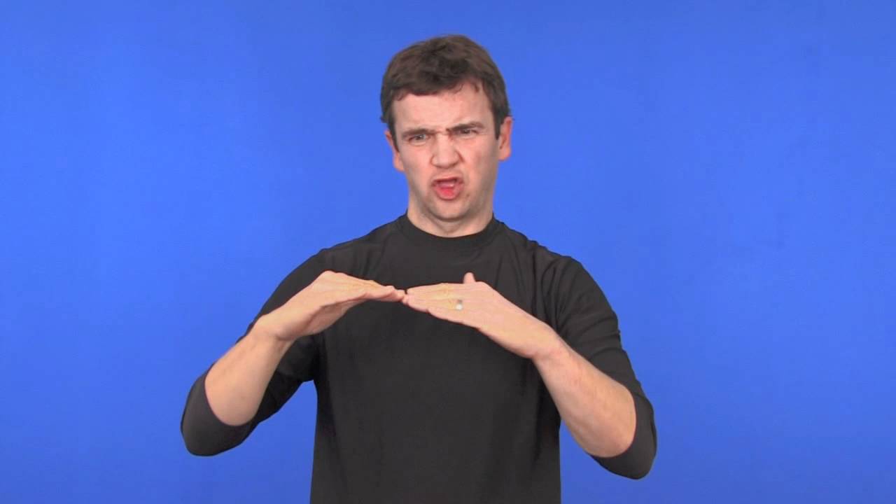 ASL Word of UNSTABLE (context A) - YouTube