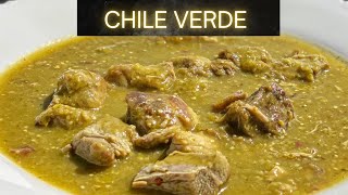 Cómo se hace el Chile verde  ( Carne de puerco en salsa )