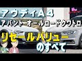 アウディA4アバントとアウディ A4オールロードクワトロのリセールバリューのすべて