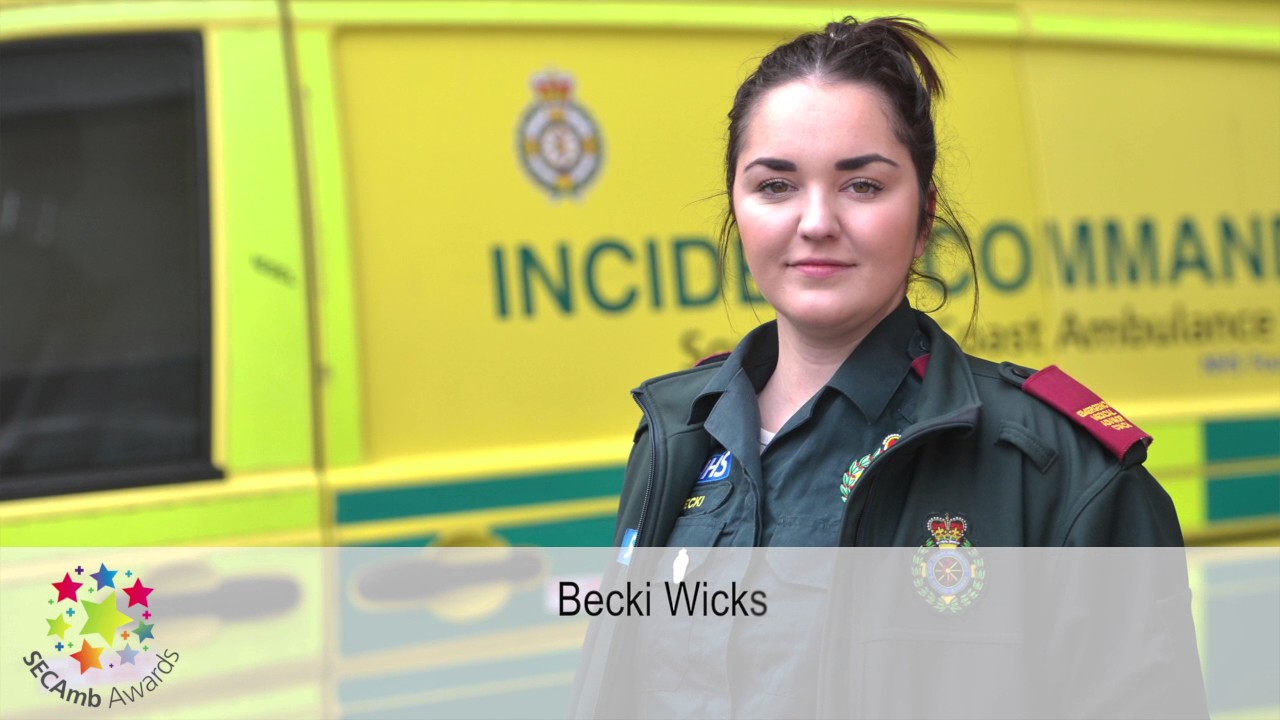 SECAmb Awards 2017 - Becki Wicks