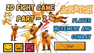 Scratch how to make a fight game tutorial part 2. Street Fighter Game In Scratch. Player Movement screenshot 2