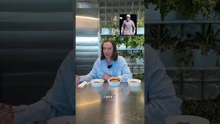 should Iga cook strawberry pasta for Flavio next? 🤔 #tennisplayer #igaswiatek #tastetest