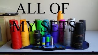 Sport Stacking: All of My Sets! (July 2015)