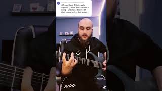 Quick and dirty AEADEAD explanation #riffhard #qna #metalcore #guitar