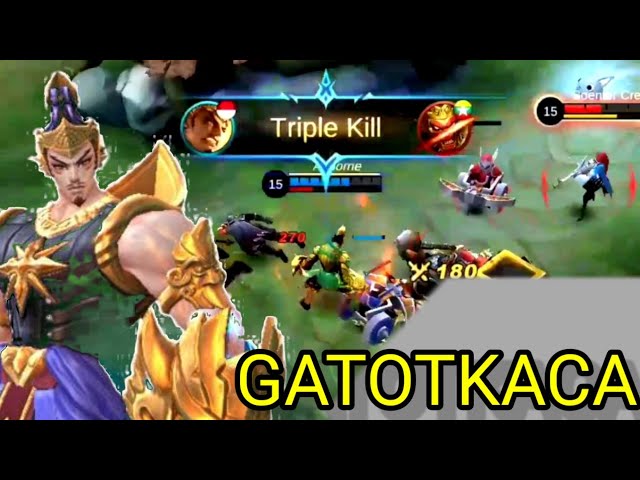 Gameplay Gatotkaca Exe|Mobile legends class=