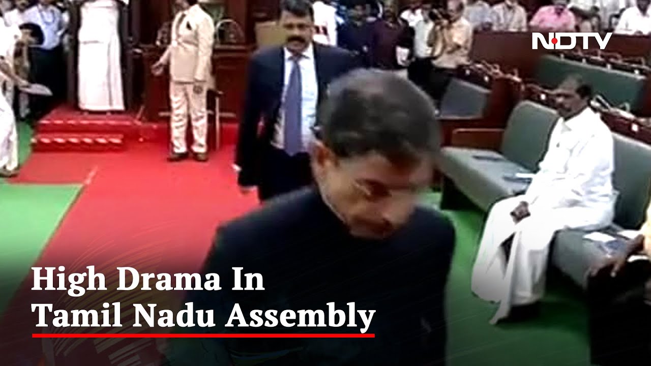 Tamil Nadu Governor Walks Out Amid Row With MK Stalin Over His Speech ...