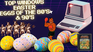From Excel to Doom: The Most Surprising 80s & 90s Software Easter Eggs!