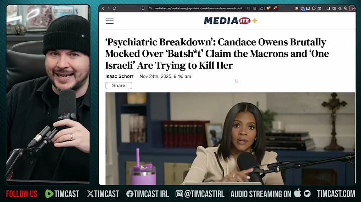 Candace Owens WARNED She Will BE KILLED | Tim Pool