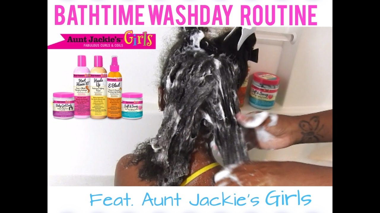 Bathtime Washday Routine Feat Aunt Jackie S Girls Kids Natural