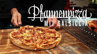 Pan-Pizza mit italienischem Flair - Kochen im Tal
