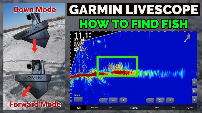 How To Use Garmin LIVESCOPE Ice Fishing (The Ultimate Set-up