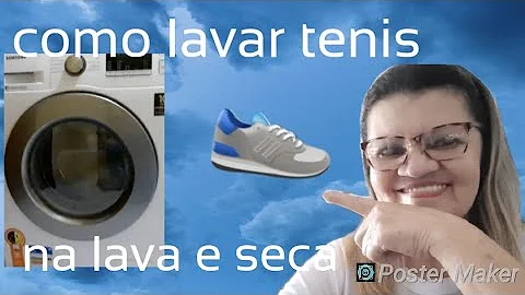 Pode colocar o tênis na secadora?