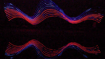 Wave Art work, Glow Festival, Eindhoven 2015
