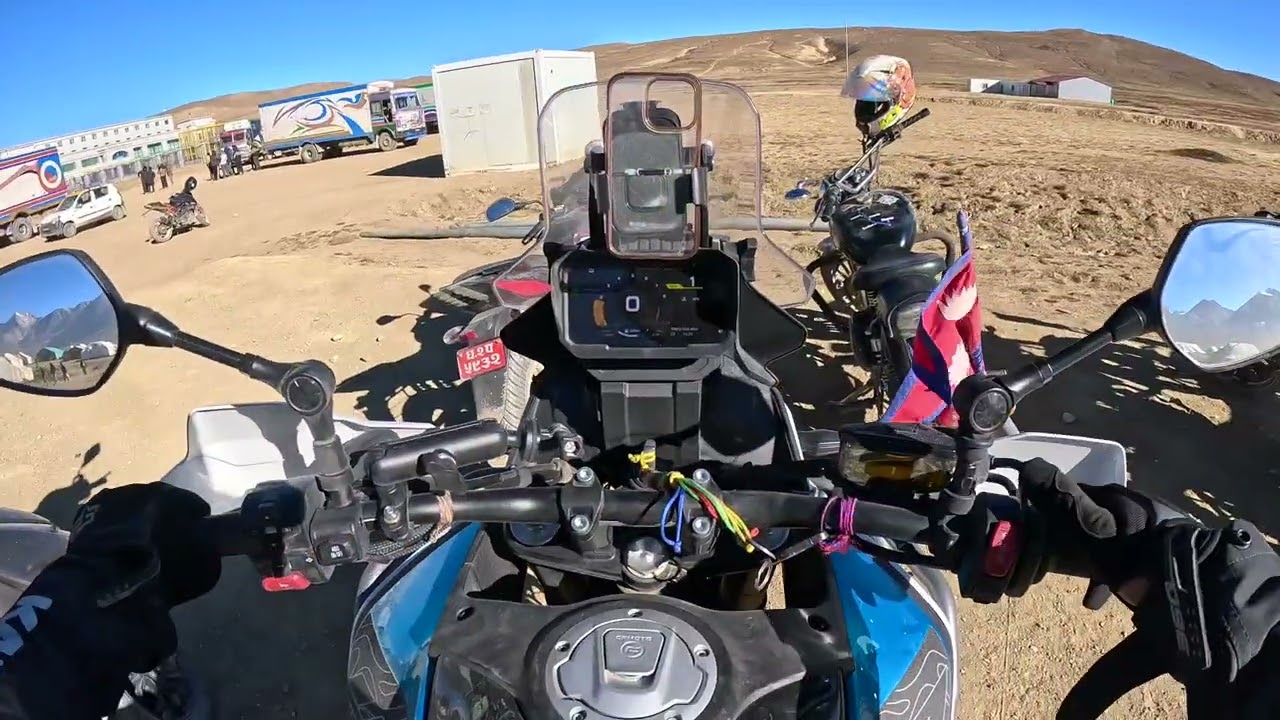 Bike Ride | Lo Manthang - Korala Border - Upper Mustang Forbidden Kingdom | Nepal | CFMOTO 450MT