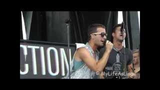 Action Item - Marching Band - Vans Warped Tour - Nassau Coliseum NY 7/13/13 HD