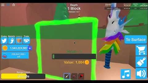 Mining Simulator (ROBLOX) - 1 BILLION BLOCKS MINED!!!