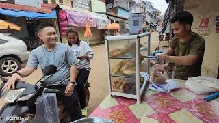 Cambodia Food Fruits Market and the town of Sam Monorom Mondulkiri