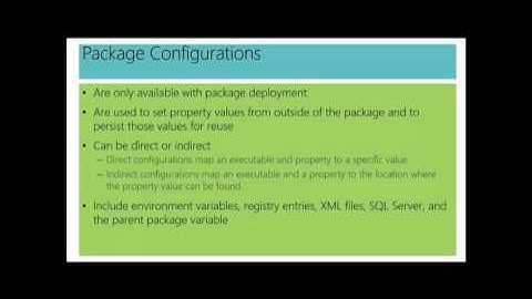 MSSQL Data Warehouse   Configure and Deploy SSIS 71