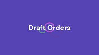 Draft Orders in Shopify store(admin create manually orders in Shopify store)